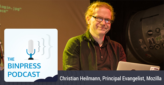 Binpress Podcast Episode 12: Christian Heilmann of Mozilla